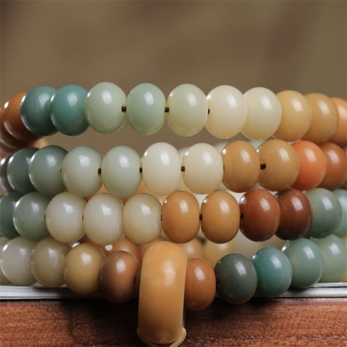 108 Mala Beads Gradient Bodhi Seed Peace Bracelet 108 Mala Beads Gradient Bodhi Seed Peace Bracelet