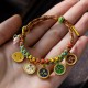 Tibetan Five God of Wealth Luck Bracelet