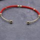 Red String Blessing Protection Cuff Bracelet Red String Blessing Protection Cuff Bracelet