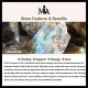 Quartz Heart Healing Beads Bracelet Quartz Heart Healing Beads Bracelet