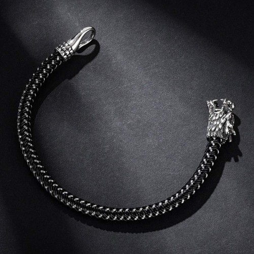 Dragon Titanium Steel Luck Bracelet