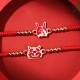 Sterling Silver Zodiac Luck Faith Bracelet Sterling Silver Zodiac Luck Faith Bracelet
