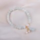 Natural Jade Pearl Gourd Prosperity Luck Bracelet Natural Jade Pearl Gourd Prosperity Luck Bracelet