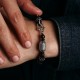 925 Sterling Silver Koi Fish Reincarnation Knot Bracelet 925 Sterling Silver Koi Fish Reincarnation Knot Bracelet
