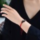 Silver Sheen Obsidian Cat Paw Protection Rope Bracelet Silver Sheen Obsidian Cat Paw Protection Rope Bracelet