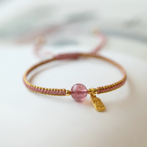 Red Agate Jade Lotus Confidence Bracelet Red Agate Jade Lotus Confidence Bracelet