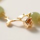 Gold Plated Hetian Jade Golden Rose Luck Bracelet Gold Plated Hetian Jade Golden Rose Luck Bracelet