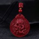 Dragon Cinnabar Protection Pendant