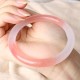 Pink Golden Silk Jade Wealth Bracelet Pink Golden Silk Jade Wealth Bracelet