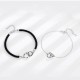 "KEEP ME IN YOUR HEART" Interlocking Circles Healing Bracelet "KEEP ME IN YOUR HEART" Interlocking Circles Healing Bracelet