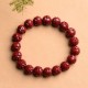 Cinnabar Om Mani Padme Hum Lotus Bracelet