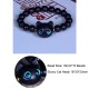 Ebony Wood Liuli Glass Lovely Cat Balance Bracelet Ebony Wood Liuli Glass Lovely Cat Balance Bracelet