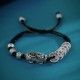 Feng Shui Five Emperor Coins PiXiu Wealth Bracelet