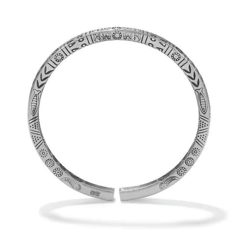 Koi Fish Elephant Sun Totem Luck Bangle