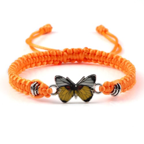 Butterfly Freedom Love Charm Bracelet