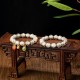 Gold Swallowing Beast Fluorescent Liuli Glass Success Bracelet Gold Swallowing Beast Fluorescent Liuli Glass Success Bracelet