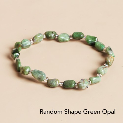 Irregular Shape Stone Crystal Meditation Balance Bracelet Irregular Shape Stone Crystal Meditation Balance Bracelet