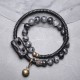 Black Rutilated Quartz Ebony Wisdom Bracelet Black Rutilated Quartz Ebony Wisdom Bracelet