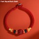 Year of the Dragon 925 Silver Cinnabar Auspicious Bracelet Year of the Dragon 925 Silver Cinnabar Auspicious Bracelet