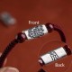 925 Silver 12 Chinese Zodiac Cinnabar String Bracelet 925 Silver 12 Chinese Zodiac Cinnabar String Bracelet