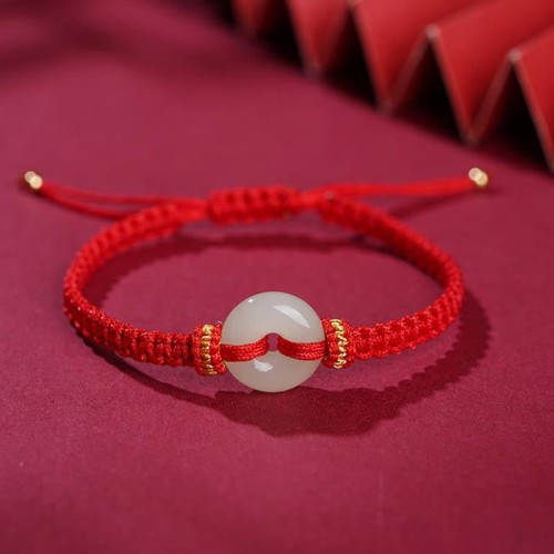 Jade Abundance Braided Bracelet