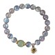 Zodiac Buddha Moonstone Hetian Jade Bracelet Zodiac Buddha Moonstone Hetian Jade Bracelet