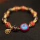 Swallowing Beast Family Wealth Thangka Bracelet