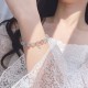Strawberry Quartz Moonstone Luck Bracelet