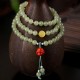 Jade Red Agate Amber Laughing Buddha Bracelet Jade Red Agate Amber Laughing Buddha Bracelet