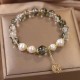 Green Phantom Pearl Self-Acceptance Bracelet