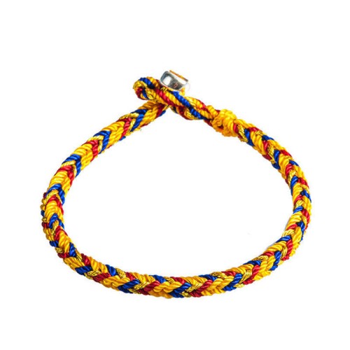 Lucky "May you be safe all year round" Multicolored Bracelet