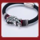 999 Sterling Silver Dragon Luck Braided Bracelet 999 Sterling Silver Dragon Luck Braided Bracelet