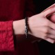 Tibetan Nine-Eye Dzi Bead Wealth Bracelet