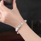 Round Jade Lucky Red String Weave Bracelet Round Jade Lucky Red String Weave Bracelet