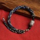925 Sterling Silver Koi Fish Reincarnation Knot Bracelet 925 Sterling Silver Koi Fish Reincarnation Knot Bracelet