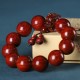 Rosewood Green Sandalwood Dragon Carved Bracelet Rosewood Green Sandalwood Dragon Carved Bracelet