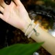 White Agate Jade Lotus Protection Bracelet White Agate Jade Lotus Protection Bracelet