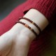 999 Gold Koi Fish Garnet Protection Bracelet 999 Gold Koi Fish Garnet Protection Bracelet