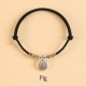 Handmade 999 Silver Year of the Dragon Luck Bracelet