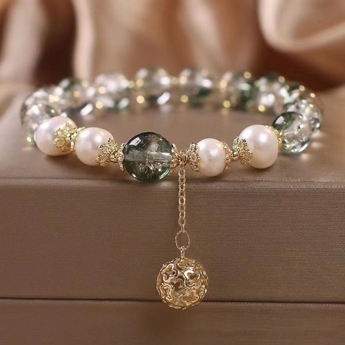 Green Phantom Pearl Self-Acceptance Bracelet