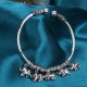 925 Sterling Silver Elephant Strength Bracelet