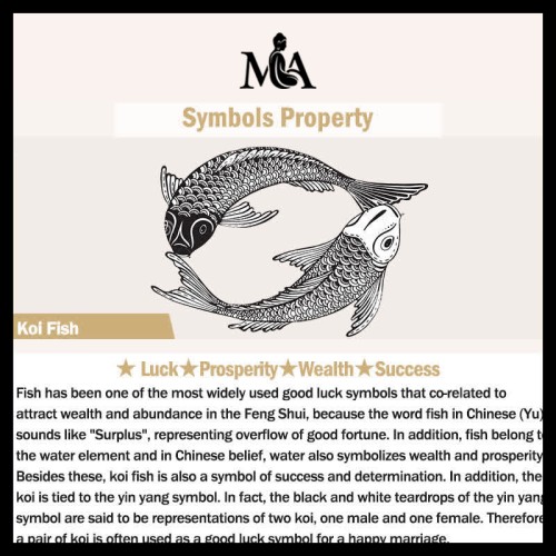 Chinese Zodiac Koi Fish Protection Reincarnation Knot Bracelet