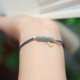 925 Silver Natural Jade Gourd Rutilated Quartz Fu Character Bracelet 925 Silver Natural Jade Gourd Rutilated Quartz Fu Character Bracelet