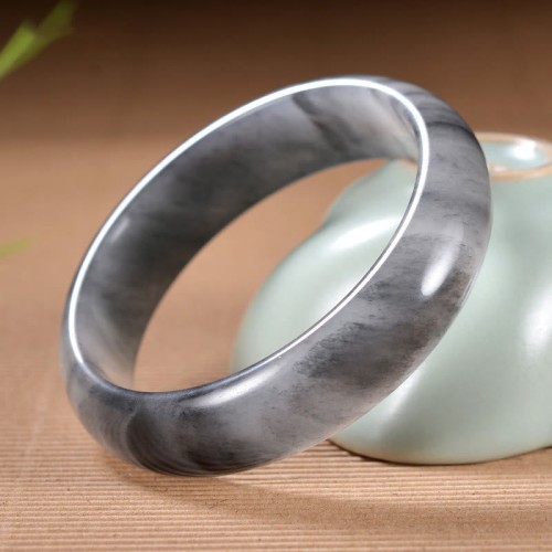 Golden Silk Jade Wealth Bracelet Bangle Golden Silk Jade Wealth Bracelet Bangle