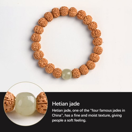 Rudraksha Bodhi Seed Wealth Auspiciousness Bracelet Rudraksha Bodhi Seed Wealth Auspiciousness Bracelet