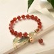 Natural Red Agate Jade Confidence Blessing Bracelet