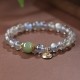 Zodiac Buddha Moonstone Hetian Jade Bracelet Zodiac Buddha Moonstone Hetian Jade Bracelet