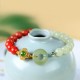 Cinnabar Jade Blessing Bracelet Cinnabar Jade Blessing Bracelet