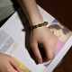 999 Gold Brunei Agarwood Cyan Jade Lotus Bracelet 999 Gold Brunei Agarwood Cyan Jade Lotus Bracelet