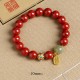 Cinnabar Green Aventurine Fortune Bracelet